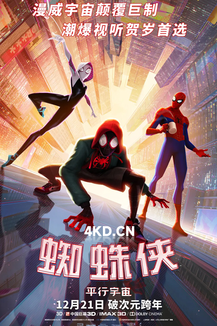 蜘蛛侠:平行宇宙 Spider-Man: Into the Spider-Verse 2018 蜘蛛侠:平行宇宙 Spider-Man: Into the Spider-Verse 2018