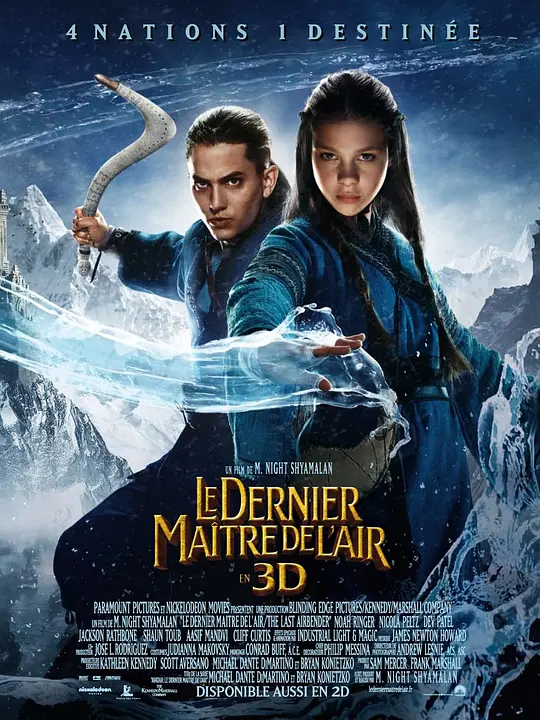 最后的风之子 The Last Airbender 2010 神风终极战士(港)/降世神通：最后的气宗/降世神通：安昂传说